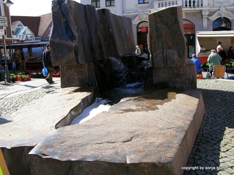 Stadtspaziergang Dannenberg (Elbe), Marktbrunnen