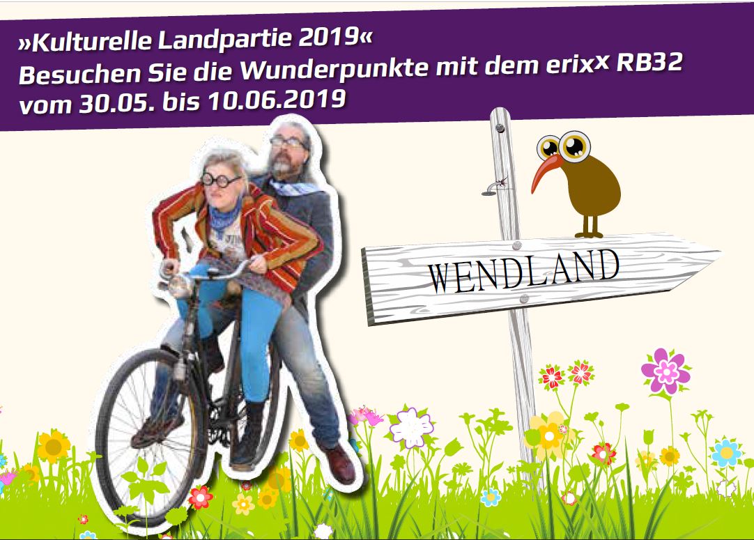 Zug-Sonderfahrplan Kulturelle Landpartie