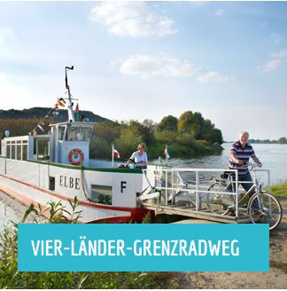 Fahrradtour - Vier-Länder-Grenzradweg 190 Km Ausgangspunkt: Schnackenburg